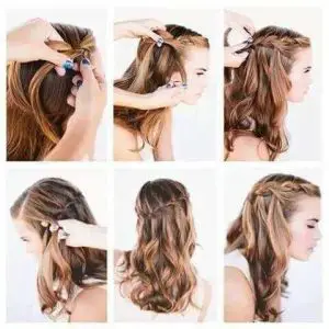 How to make cute hairstyles for school?