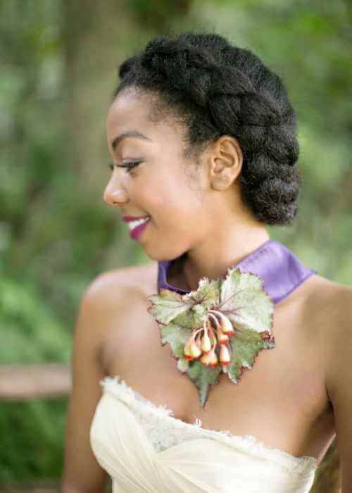 African American natural wedding hairstyles