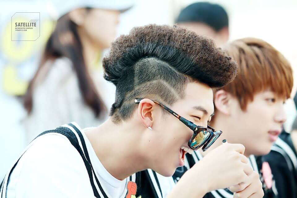 Mohawk debut by RM
