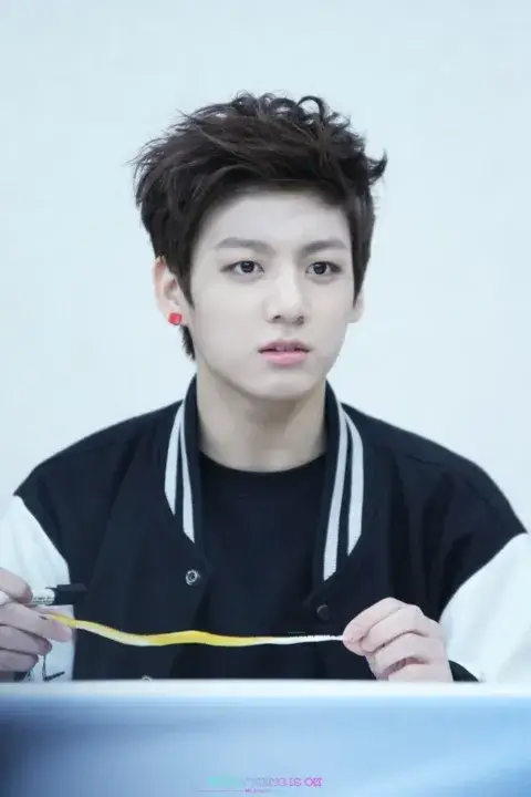 Jungkook's most rebellious hairstyle