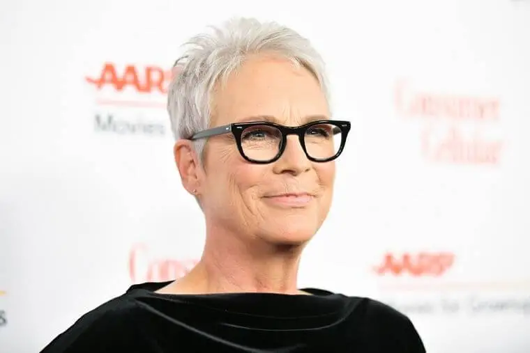 Short hairstyles for women over 50 with glasses