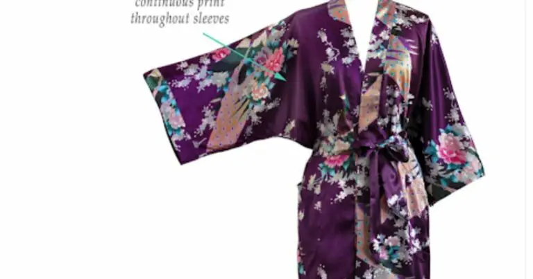 Luxury Silk Kimono Robe